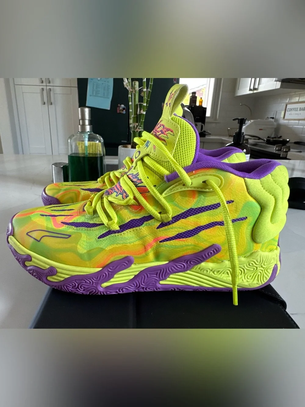 Puma LaMelo Ball MB.03 Spark Basketball Shoes Mens 8.5